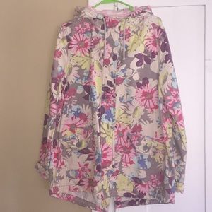 Floral lightweight jacket. Mossimo.